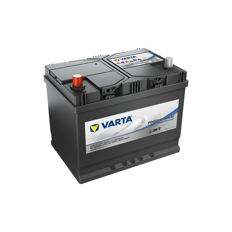 Baterija VARTA Professional Dual Purpose 75 Ah