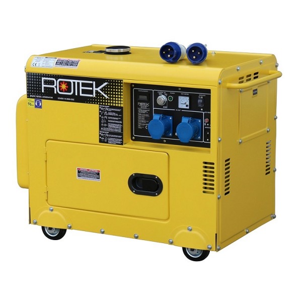 Dizel generator 6000W 1-fazni (tihi rad)