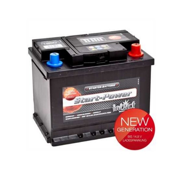 Car battery Intact Start-Power 55Ah