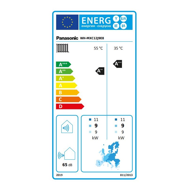 Aquarea T-CAP 12kW MONOBLOK 3F