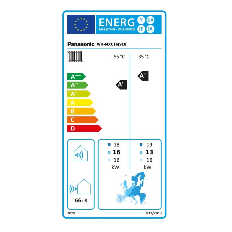 Aquarea T-CAP 16kW MONOBLOK 3F