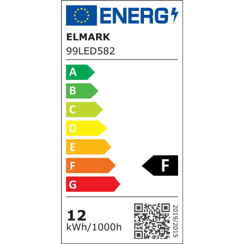 LED ŽARNICA 12W E27 BELA zatemljiva 