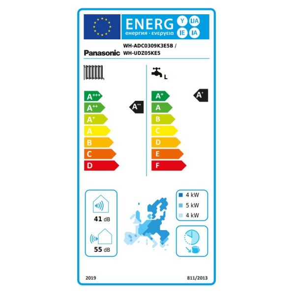 Aquarea High Performance 5kW all in one 1F