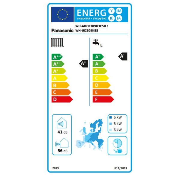 Aquarea High Performance 9kW all in one 1F