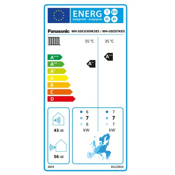 Aquarea High Performance Bi-bloc 7kW 1F