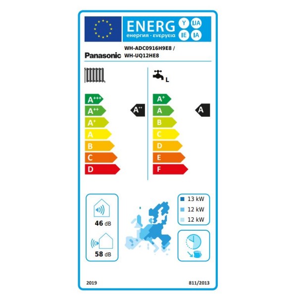 Toplotna črpalka Panasonic T-CAP 12kW 3F