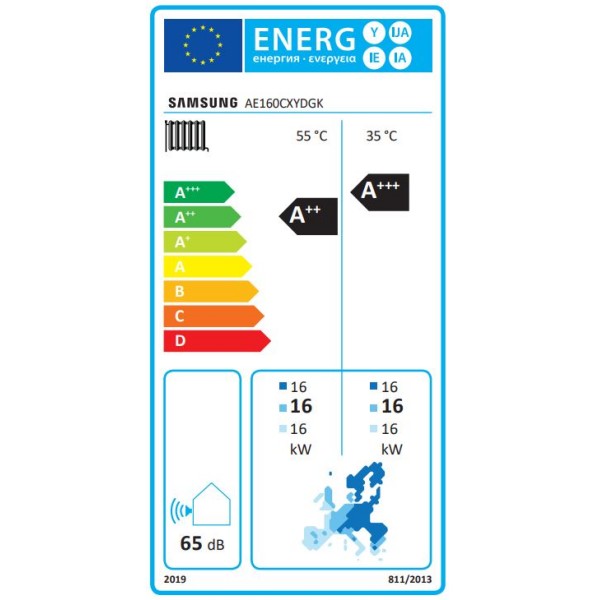 Samsung EHS MONO HTLN R290 16kW