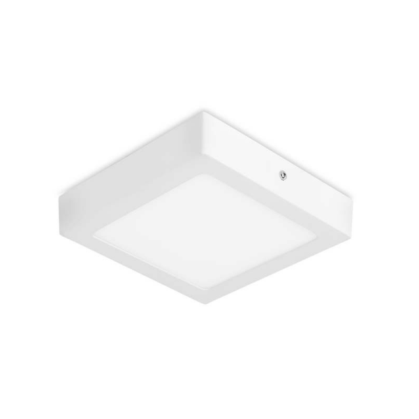 Nadgradni panel LED FORLIGHT 15,5W BE kvadraten