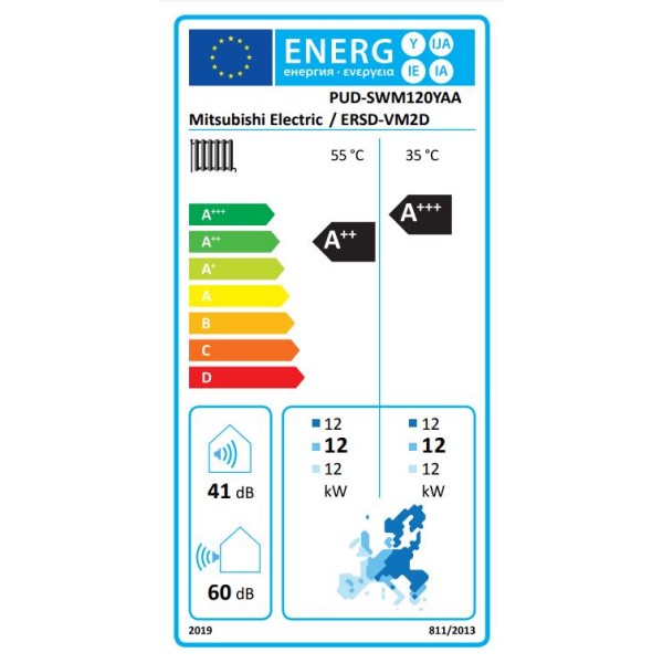 Mitsubishi Ecodan 12kW 3F