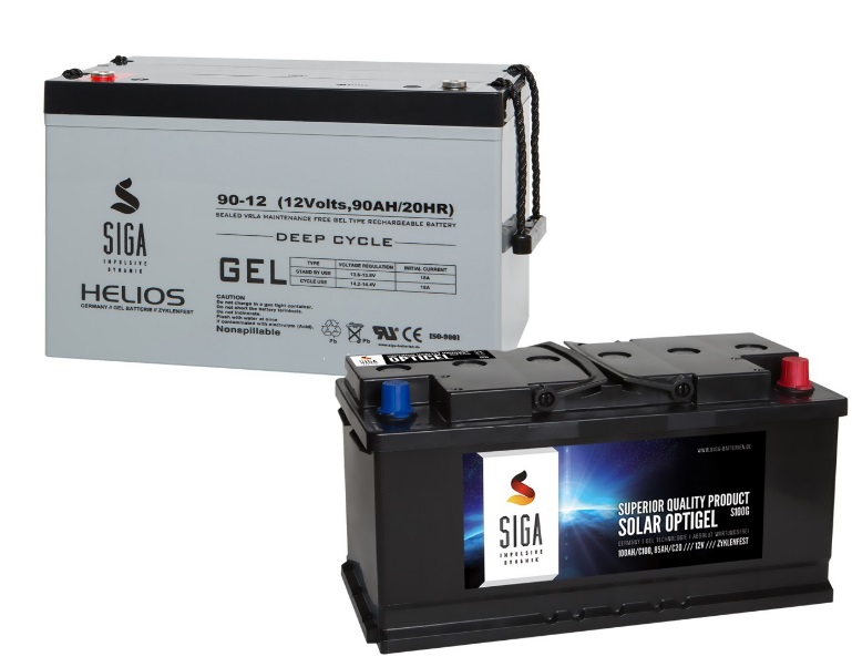 SIGA Helios GEL Batterie 90Ah 12V, 234,90 €